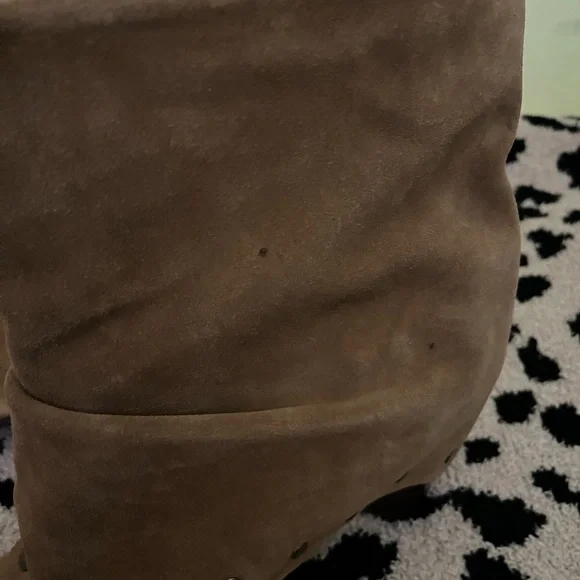 Naughty Monkey Tan Suede Ankle Booties - Picture 7 of 9